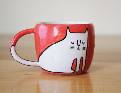 کلاس سفالگری با دست (ماگ)